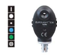 Oftalmoskoopin pääosa KaWe Eurolight E36,ladattava (3,5V)