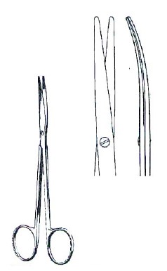 Metzenbaum sakset, käyrät 14 cm