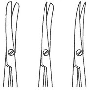 Metzenbaum 14,5 cm, suorat tai käyrät