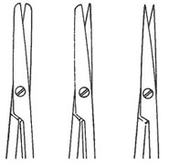 Metzenbaum 14,5 cm, suorat tai käyrät
