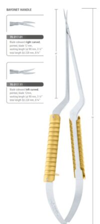 L-Line Ellipse -mikrosakset, Bayonet